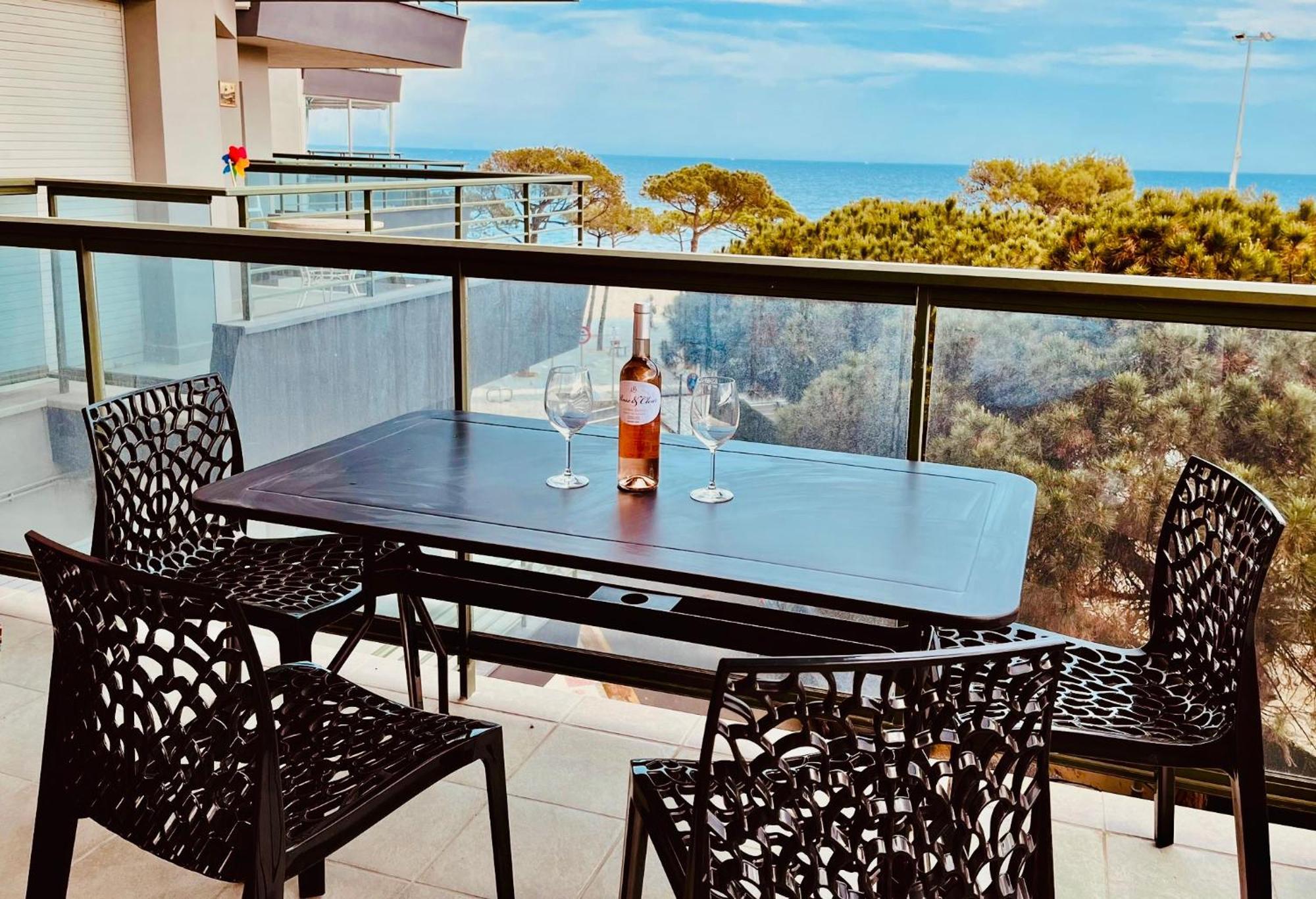 Superbe T3 Face A La Mer - Terrasse - Platja d'Aro  Exterior foto